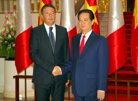 Italy’s Prime Minister visits Vietnam - ảnh 1